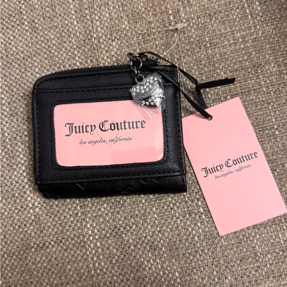 New BNWT JUICY COUTURE Black Zippered Wallet with Card Slots - Picture 5 of 5